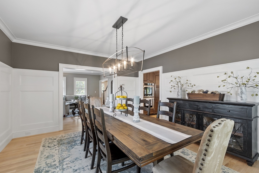 26 Mill Pond Road Bolton, MA 01740 - Photo 11 of 42 a view of a dining room and a livingroom