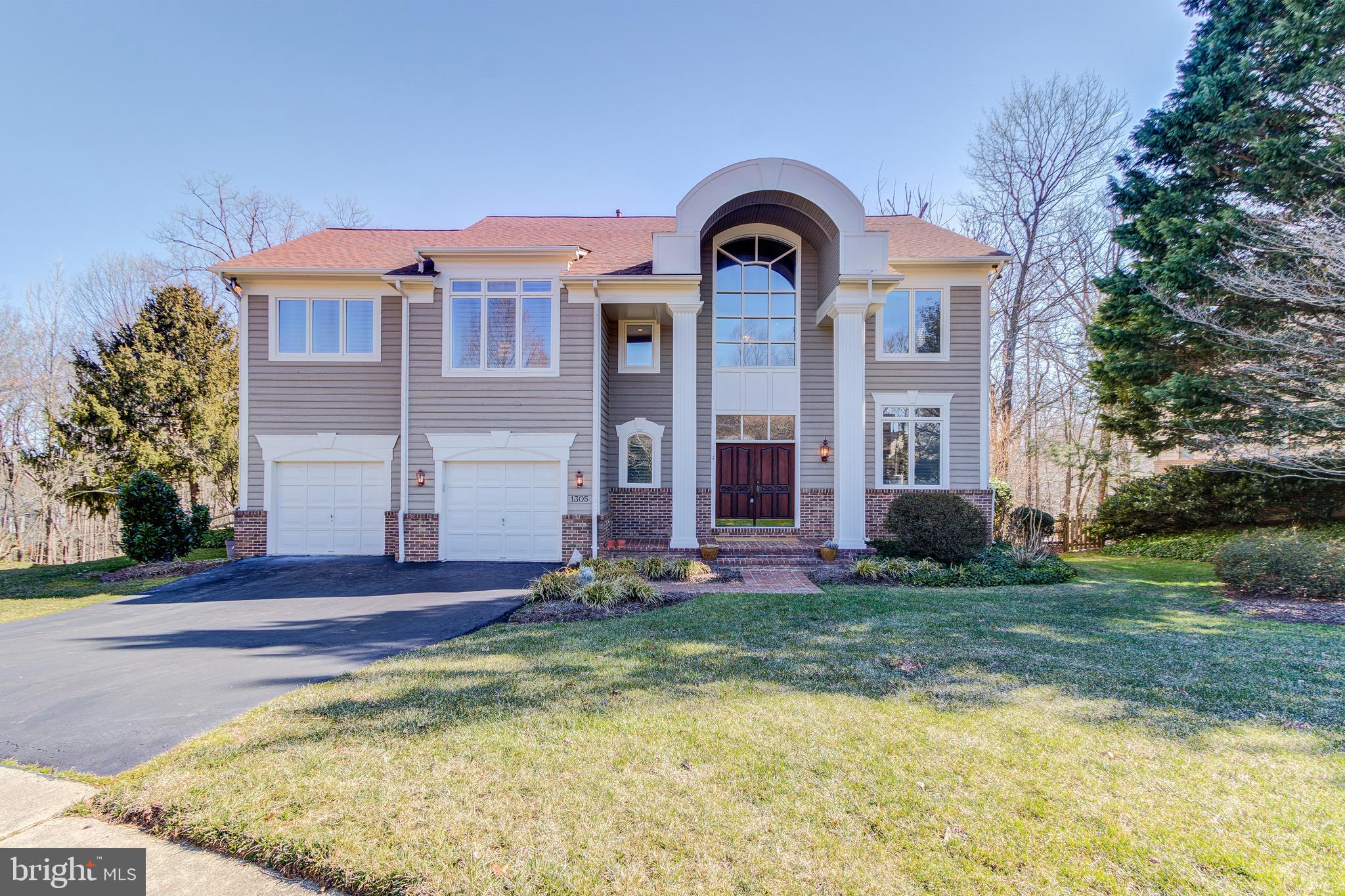 Striking architecture for 1305 Stamford Way!