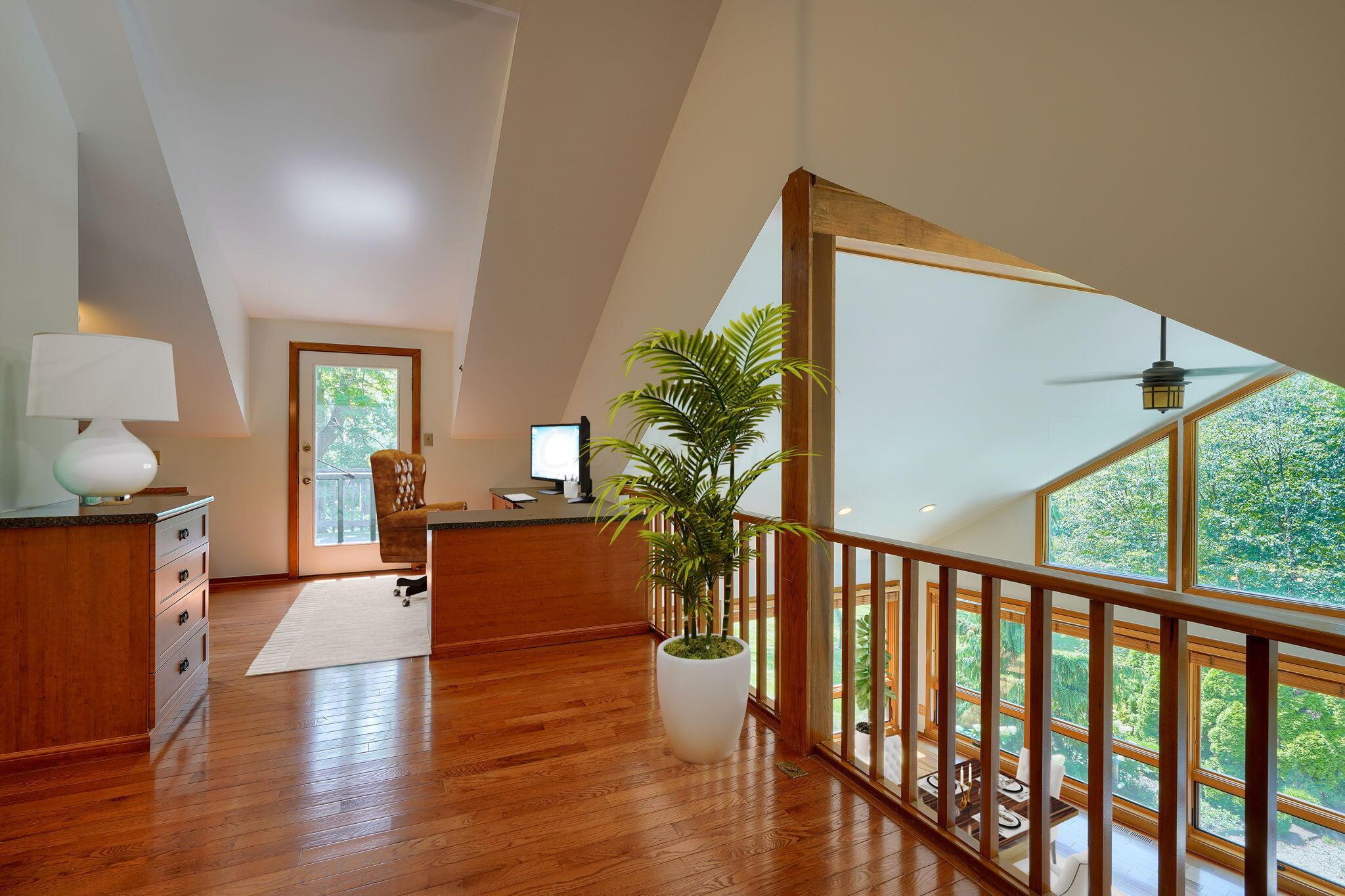 5345 Riverside Drive Delaware, OH 43015 - Photo 50 of 57 Loft Office Virtually Staged