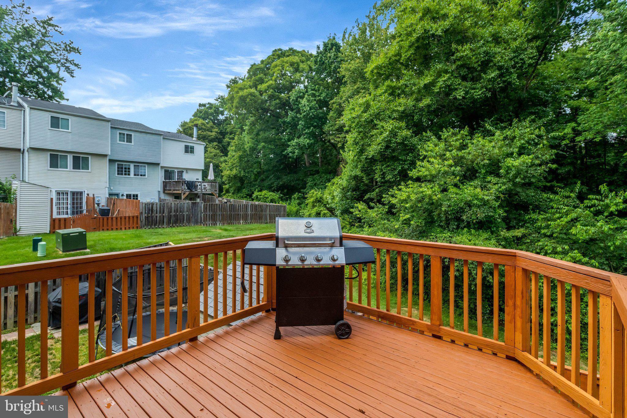 8414 Cedar Falls Court Springfield, VA 22153 - Photo 24 of 26 Freshly painted deck