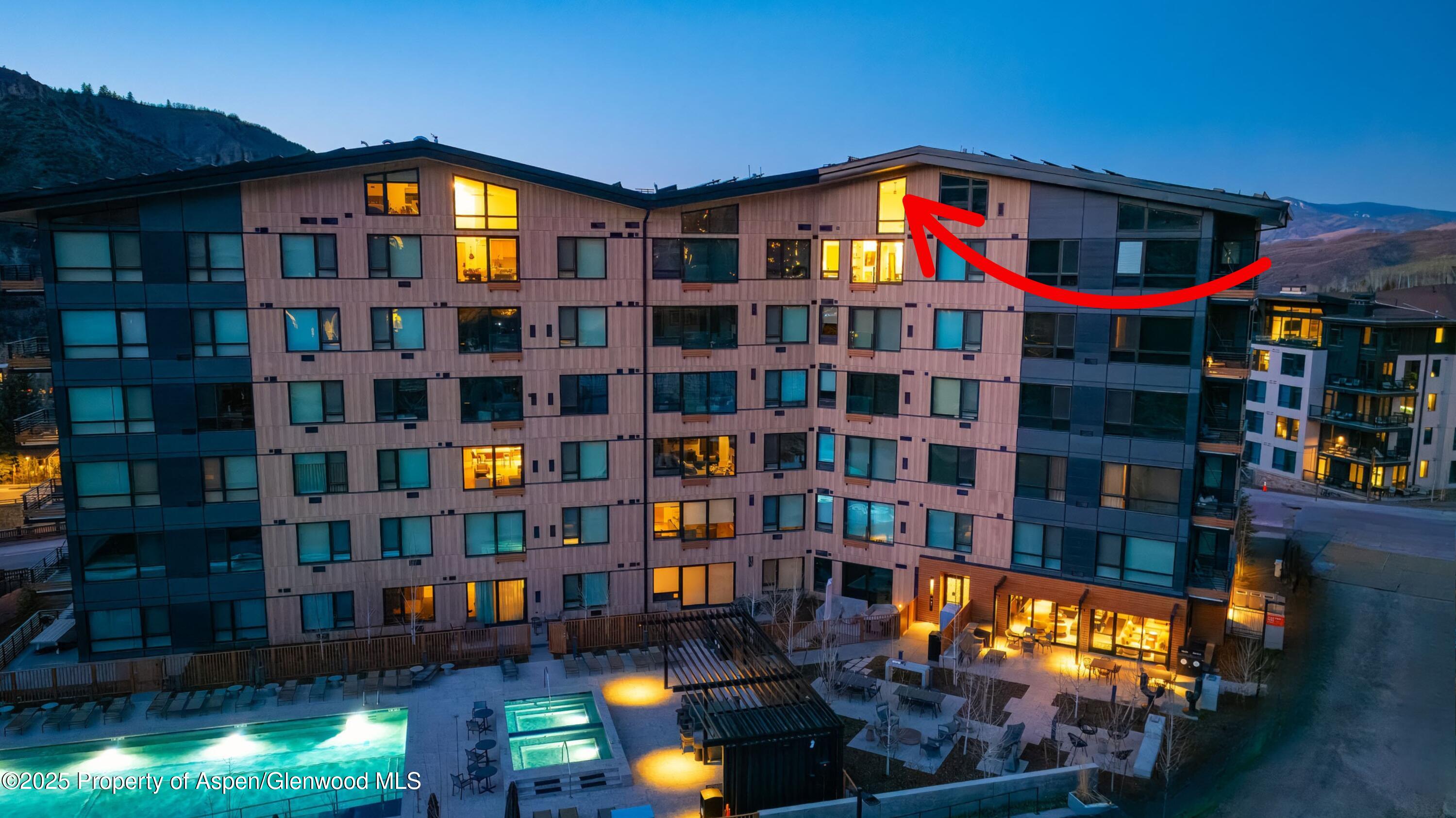 119 Wood Road, Unit 607 Snowmass Village, CO 81615 - Photo 1 of 18 Electric Pass Lodge Penthouse