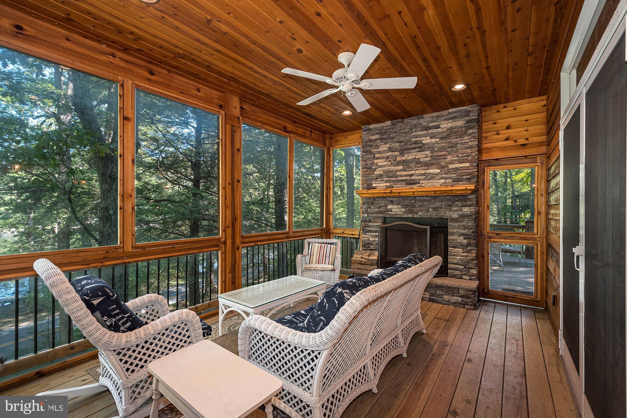 456 State Park Road Swanton, MD 21561 - Photo 54 of 70 All-seasons sunroom with storm and screen windows
