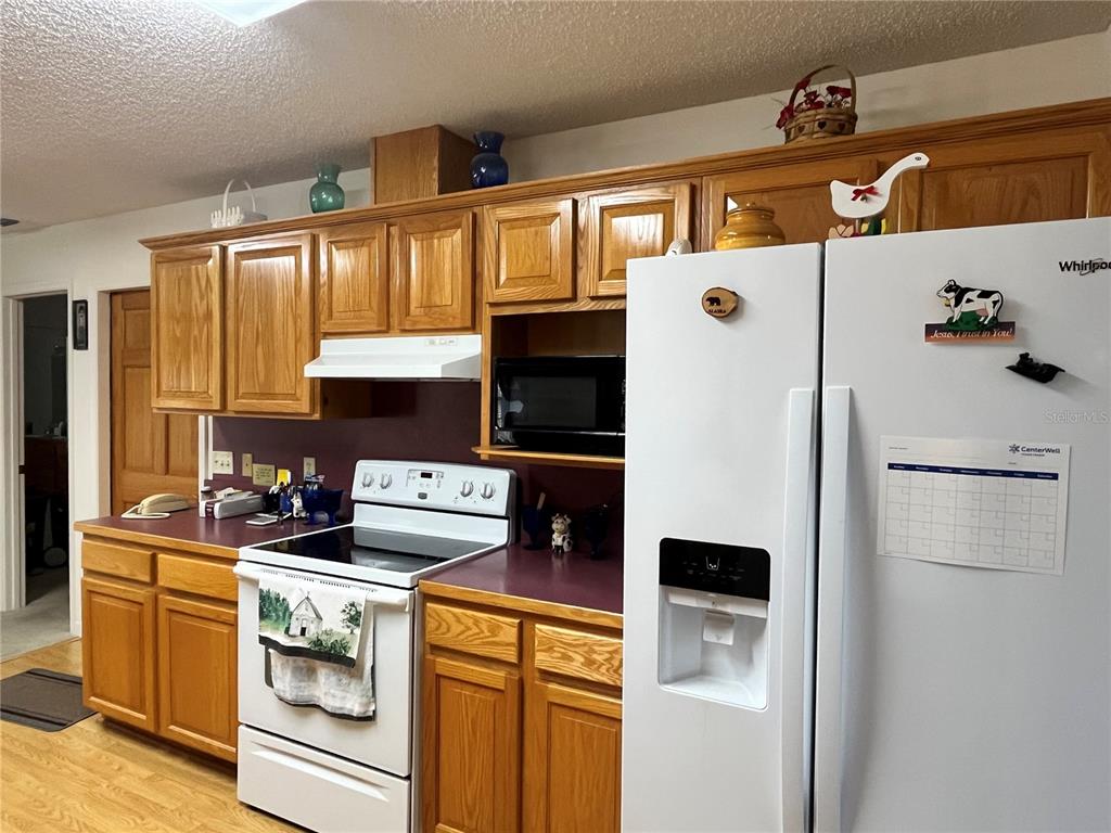 14182 Southwest 161st Street Brooker, FL 32622 - Photo 9 of 20 a kitchen with a refrigerator and a stove