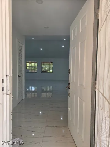 a view of an entryway