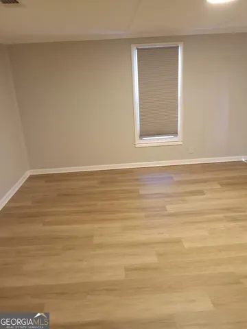 a view of an ocean & stove in a room