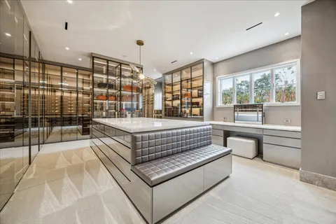 a view of lobby with stairs