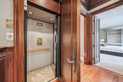 a bathroom with a shower sink and mirror