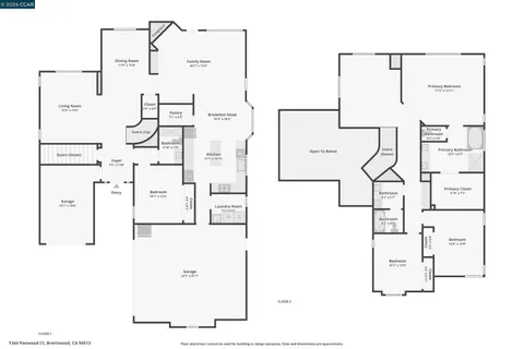 $888,000 | 1344 Panwood Court, Brentwood, CA 94513