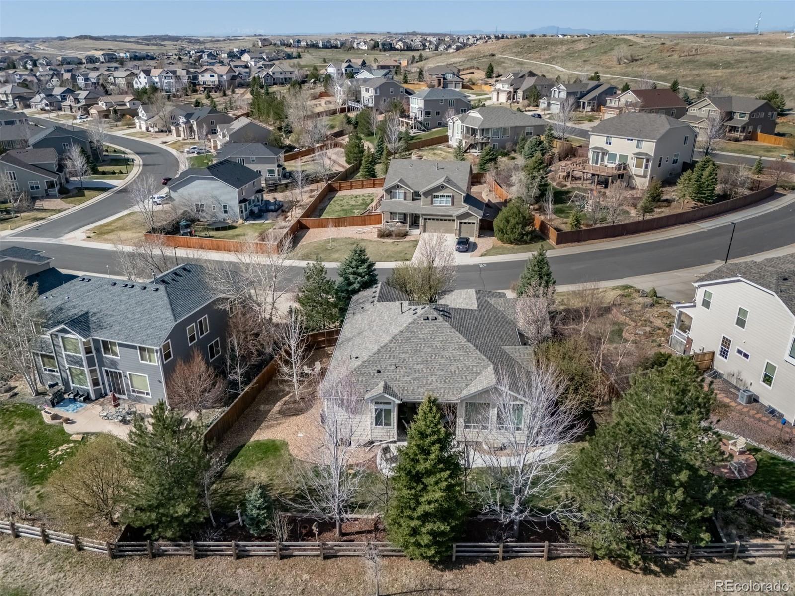16598 Hitching Post Circle Parker, CO 80134 - Photo 3 of 50 an aerial view of multiple house