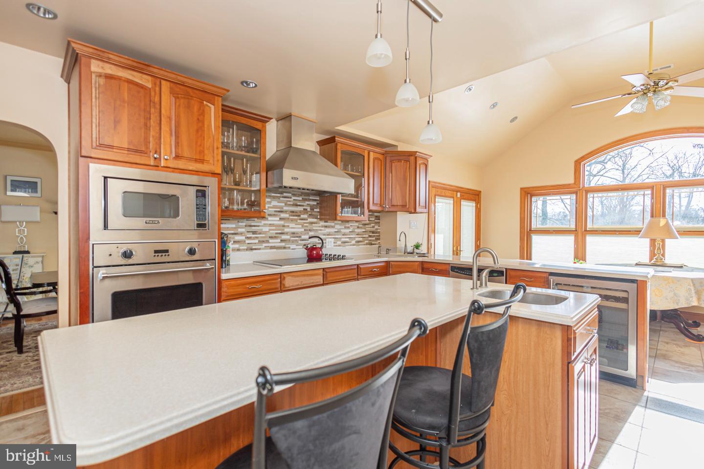 612 Double Woods Road Langhorne, PA 19047 - Photo 11 of 44 a large white kitchen with a large window