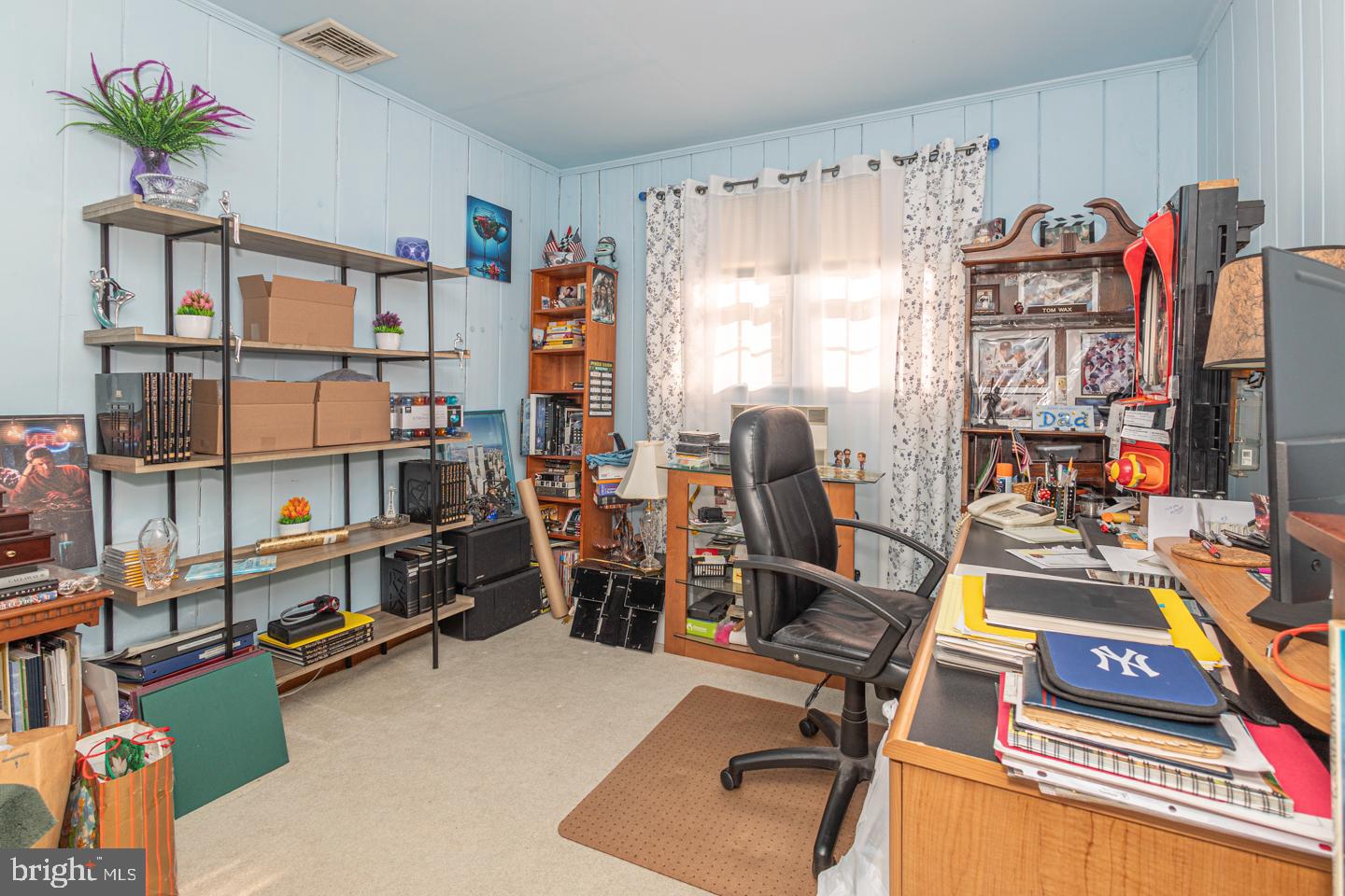 612 Double Woods Road Langhorne, PA 19047 - Photo 30 of 44 a view of a workspace with furniture and a potted plant
