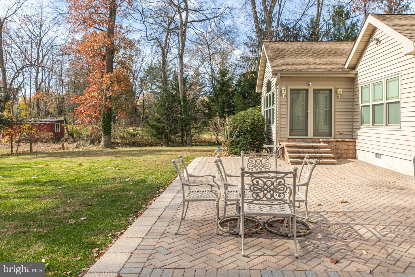 612 Double Woods Road Langhorne, PA 19047 - Photo 40 of 44 a view of a house with backyard and sitting area