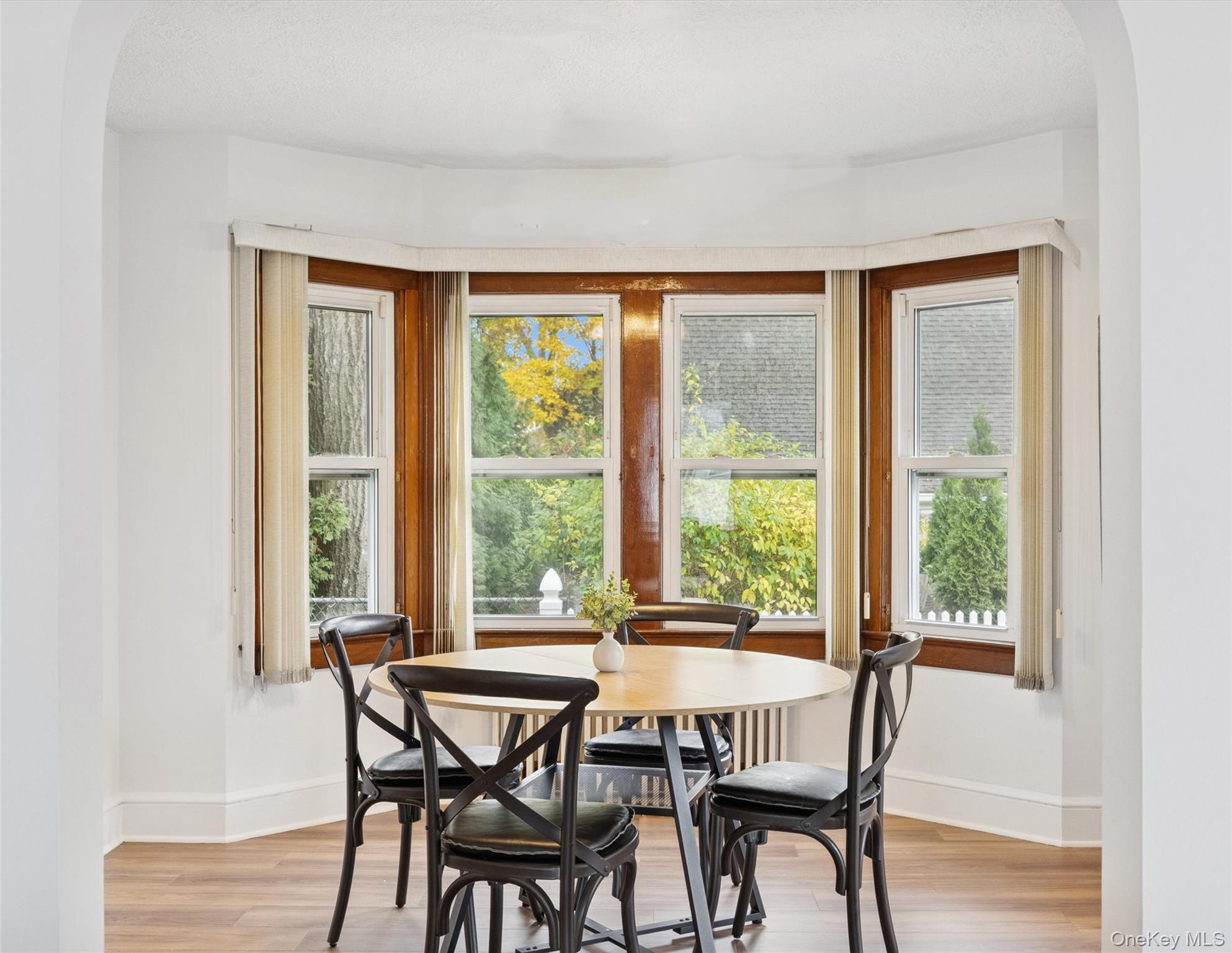 148 Woodhull Avenue Riverside, NY 11901 - Photo 8 of 20 a view of a dining room with furniture window and wooden floor