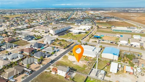 a view of an ocean and beach