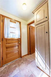 a view of front door