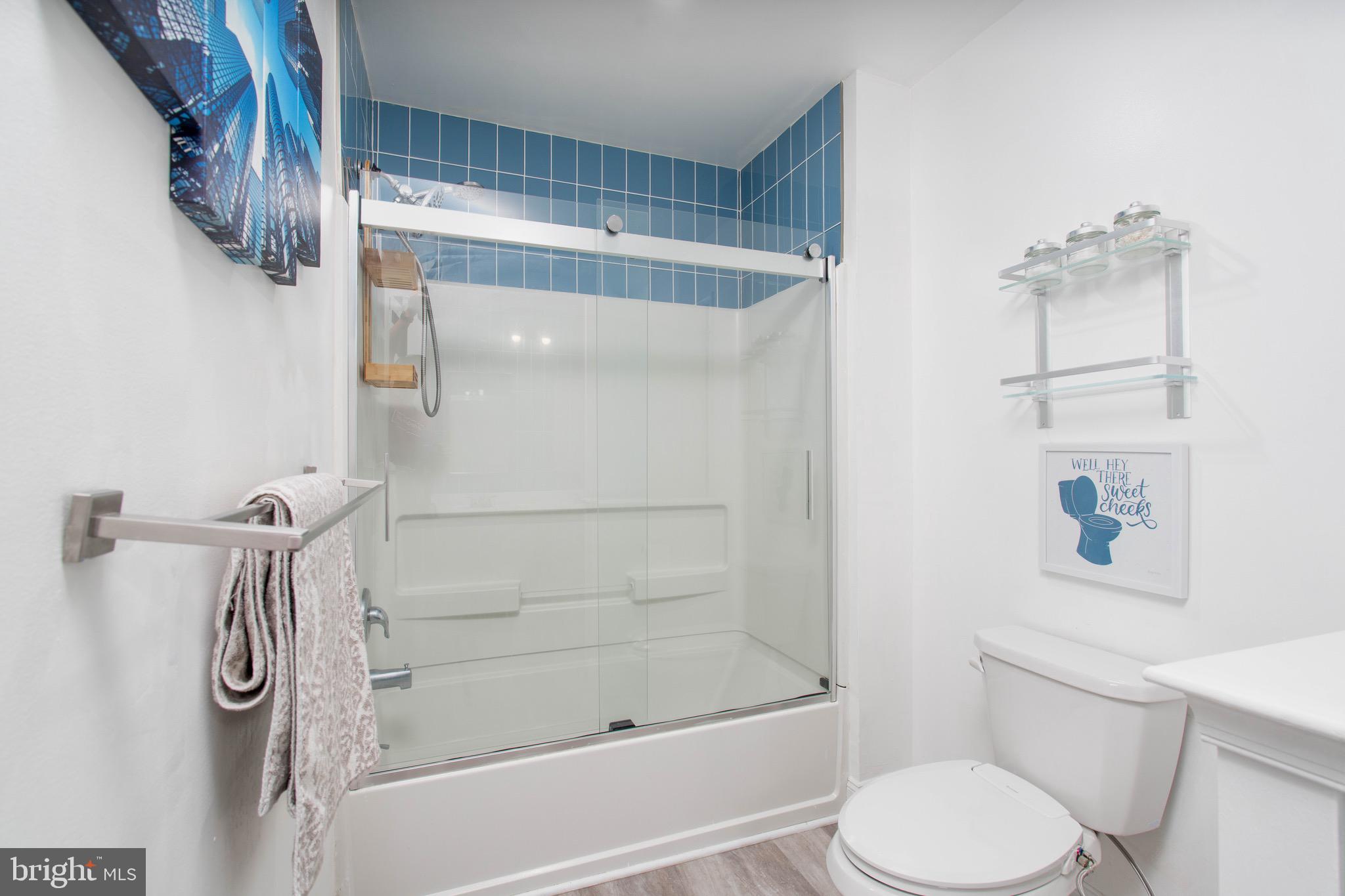 104 Bradbury Road Brookhaven, PA 19015 - Photo 20 of 29 a bathroom with a shower a toilet and sink