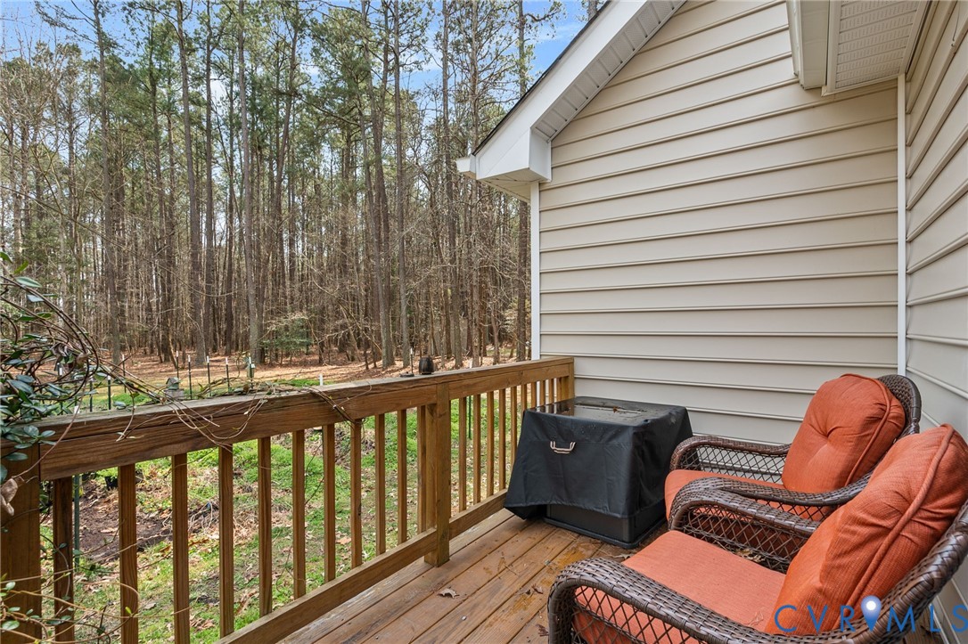 1373 Butler Branch Road Petersburg, VA 23805 - Photo 24 of 28 Deck with a grill