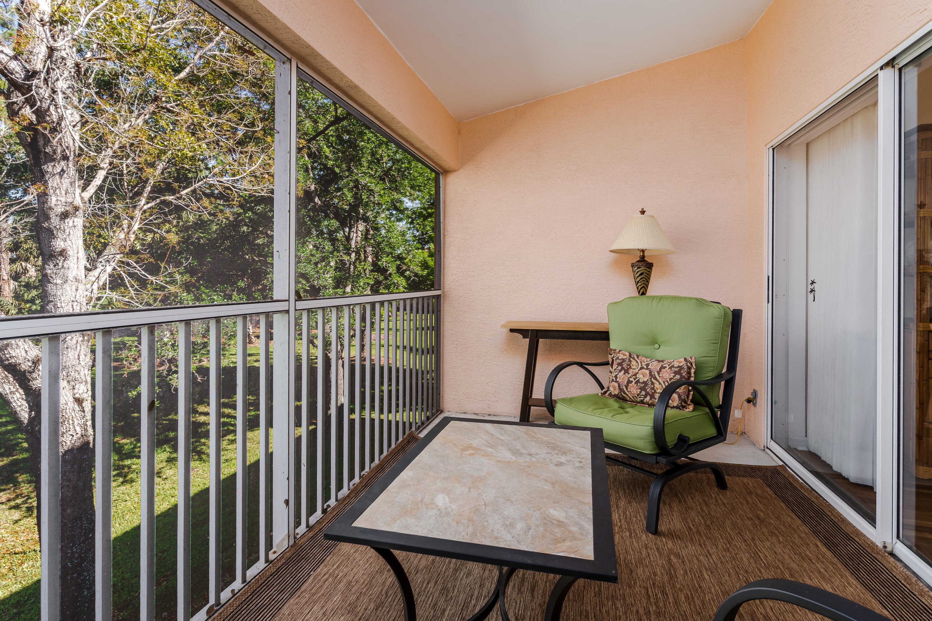 8065 Tiger Cove, Unit 1611 Naples, FL 34113 - Photo 17 of 40 Lanai looking at golf course