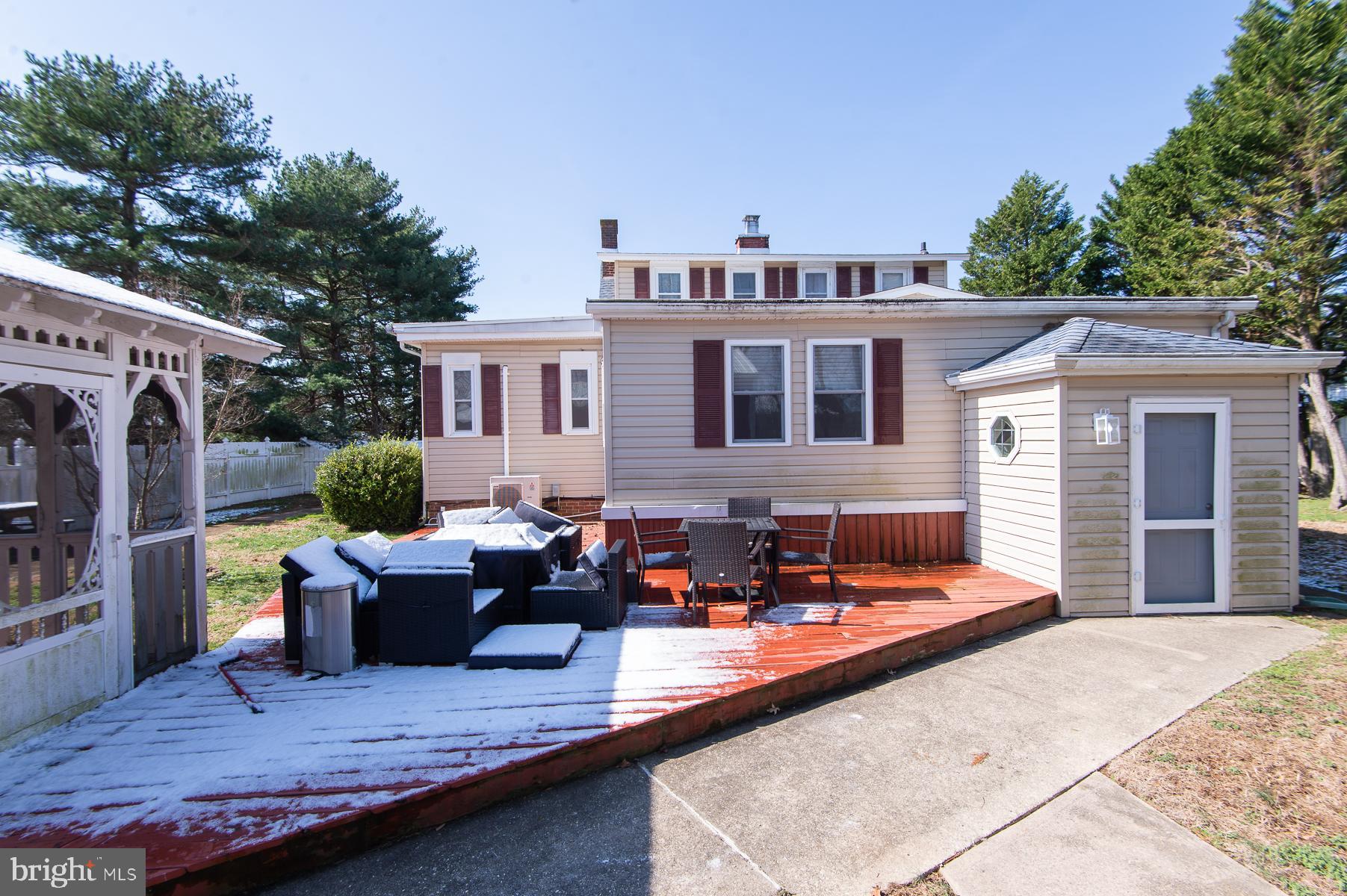 521 Academy Street Hurlock, MD 21643 - Photo 43 of 67 Deck and gazebo outdoor entertaining