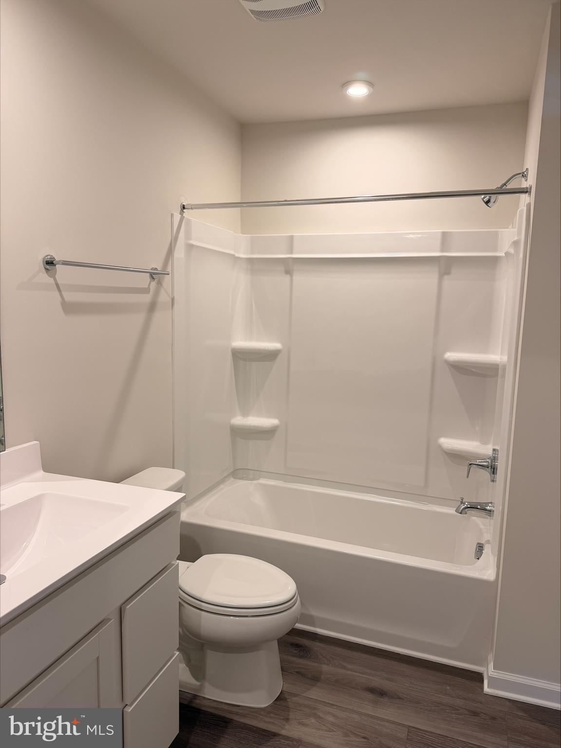1180 West Walnut Road Vineland, NJ 08360 - Photo 17 of 19 a bathroom with a sink a toilet and shower
