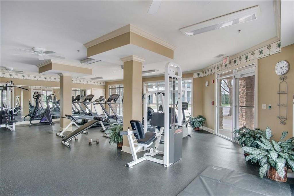 10 Perimeter Summit Boulevard, Unit 1310 Atlanta, GA 30319 - Photo 22 of 24 a view of a room with gym equipment
