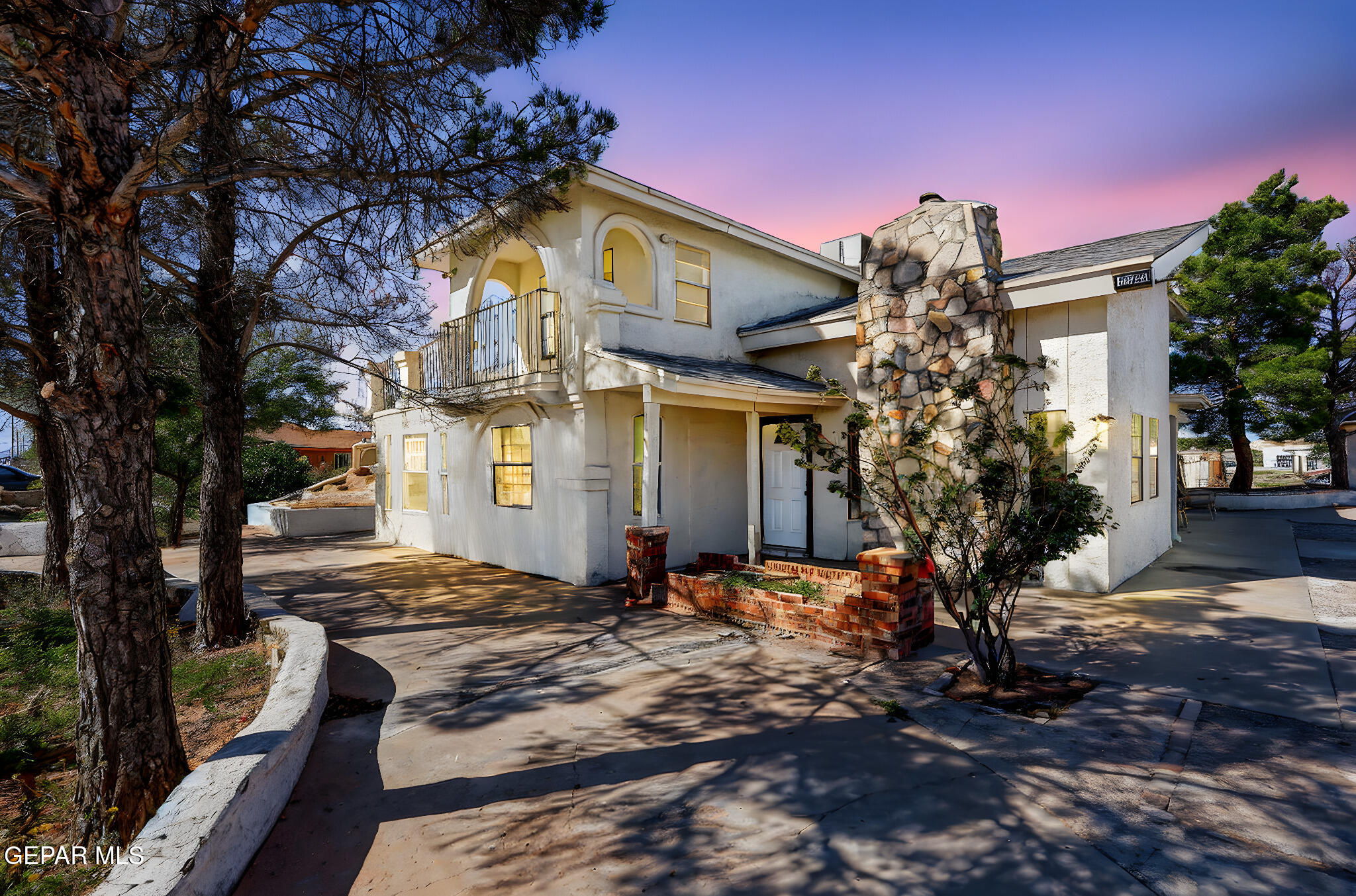 14573 B Van Fleet Road El Paso, TX 79938 - Photo 73 of 128 a front view of a house with a yard