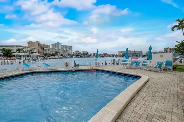 a view of a terrace with seating space