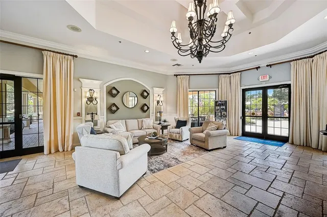 a view of house with a patio