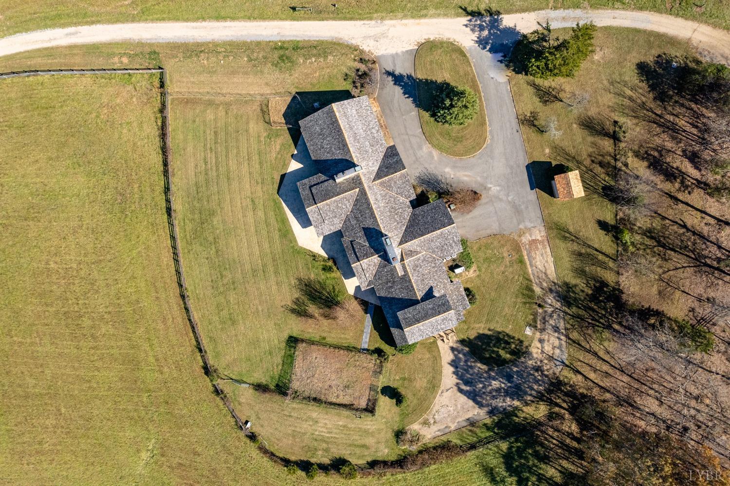 11261 Forest Road Forest, VA 24551 - Photo 12 of 99 an aerial view of residential house with outdoor space and parking