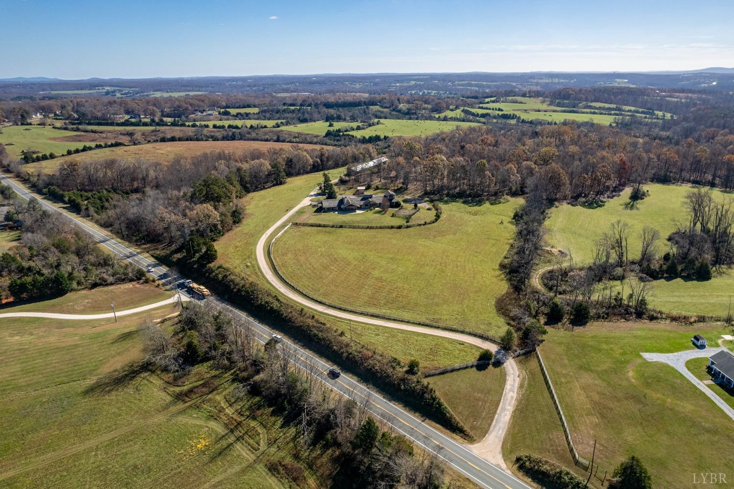 11261 Forest Road Forest, VA 24551 - Photo 13 of 99 an aerial view of a house with a outdoor space