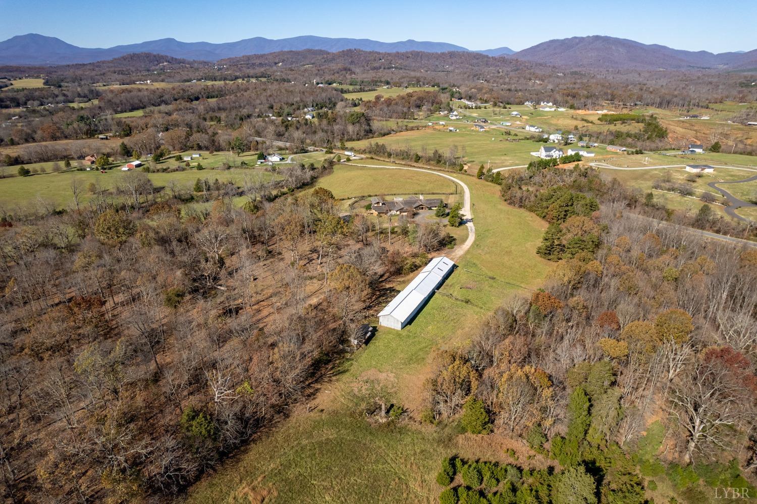 11261 Forest Road Forest, VA 24551 - Photo 14 of 99 a view of a lake with mountains in the background
