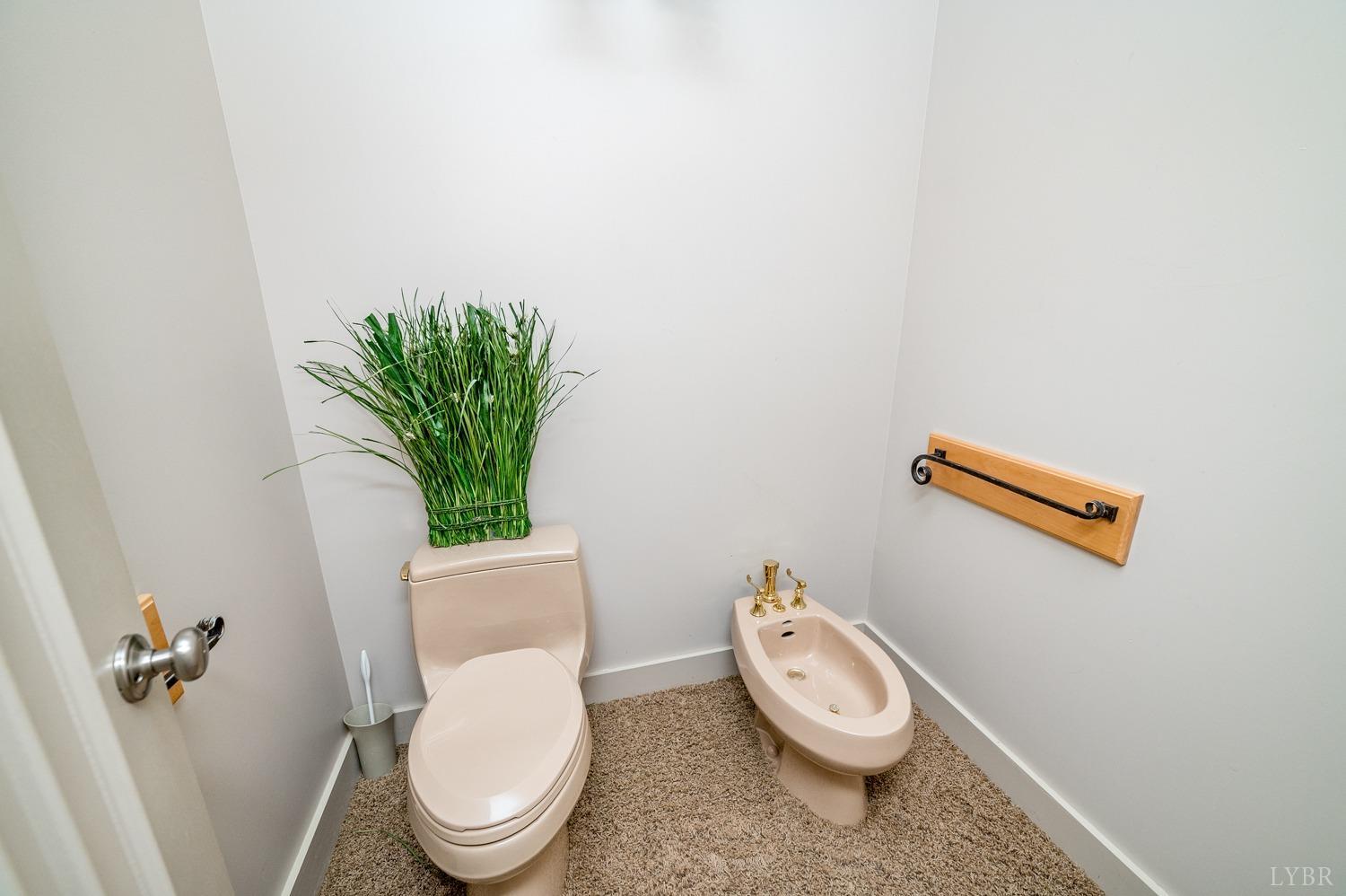 11261 Forest Road Forest, VA 24551 - Photo 49 of 99 a white toilet sitting next to a small bathroom