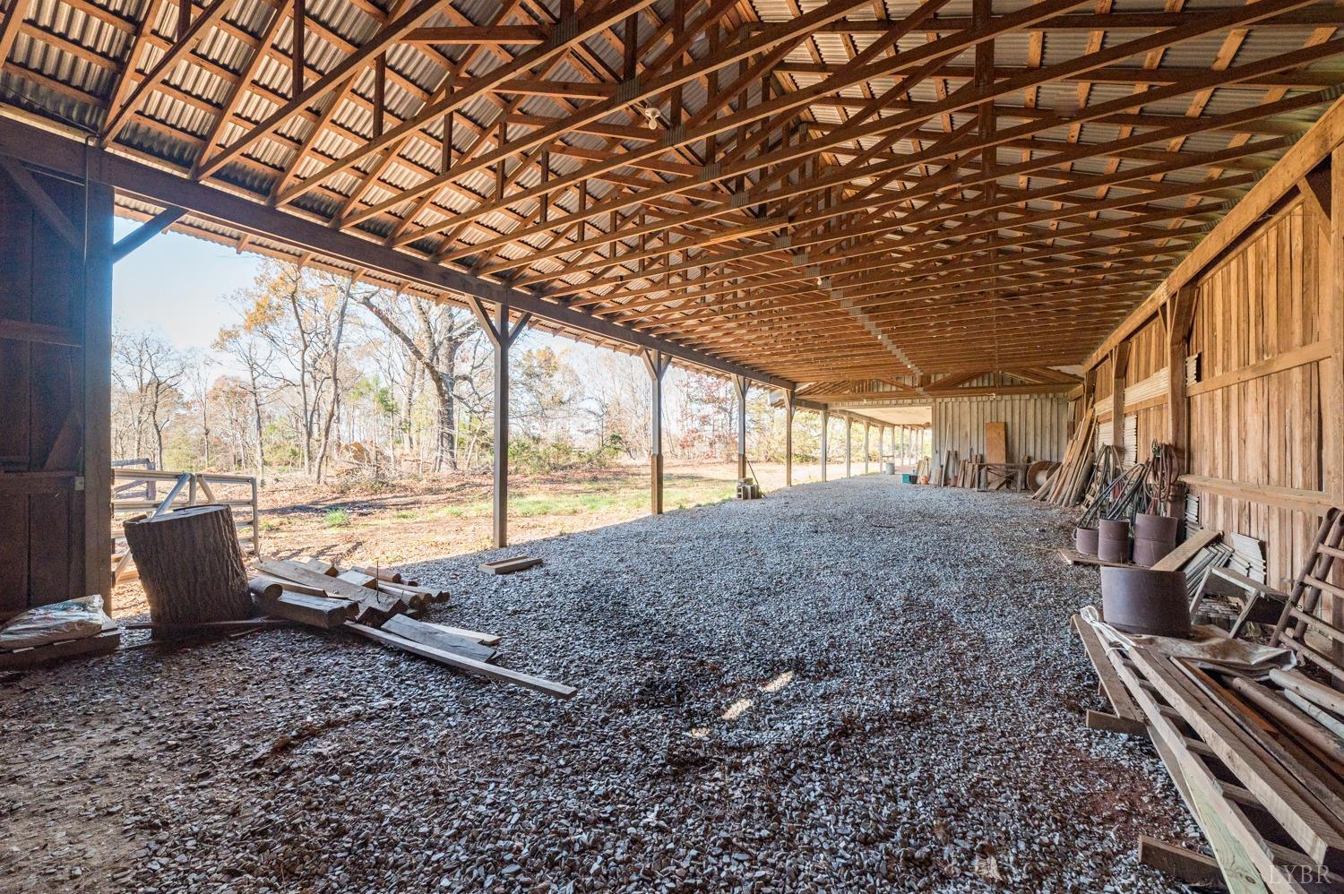 11261 Forest Road Forest, VA 24551 - Photo 98 of 99 a view of a backyard with wooden floor and roof