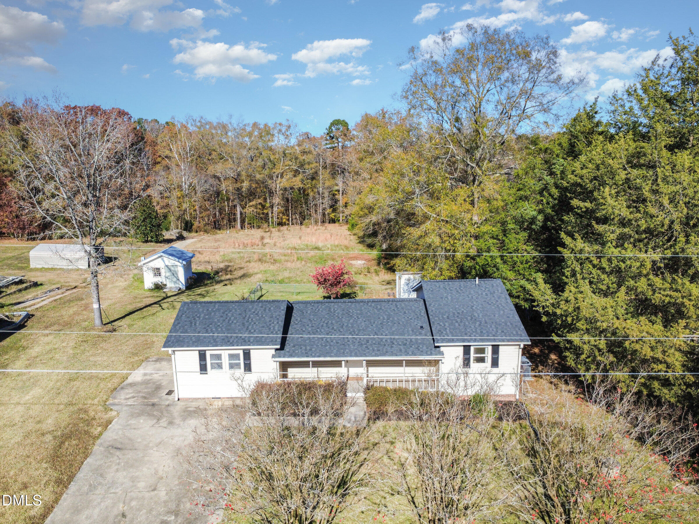 1568 Petty Road Graham, NC 27253 - Photo 37 of 51 a view of a yard in front of the house