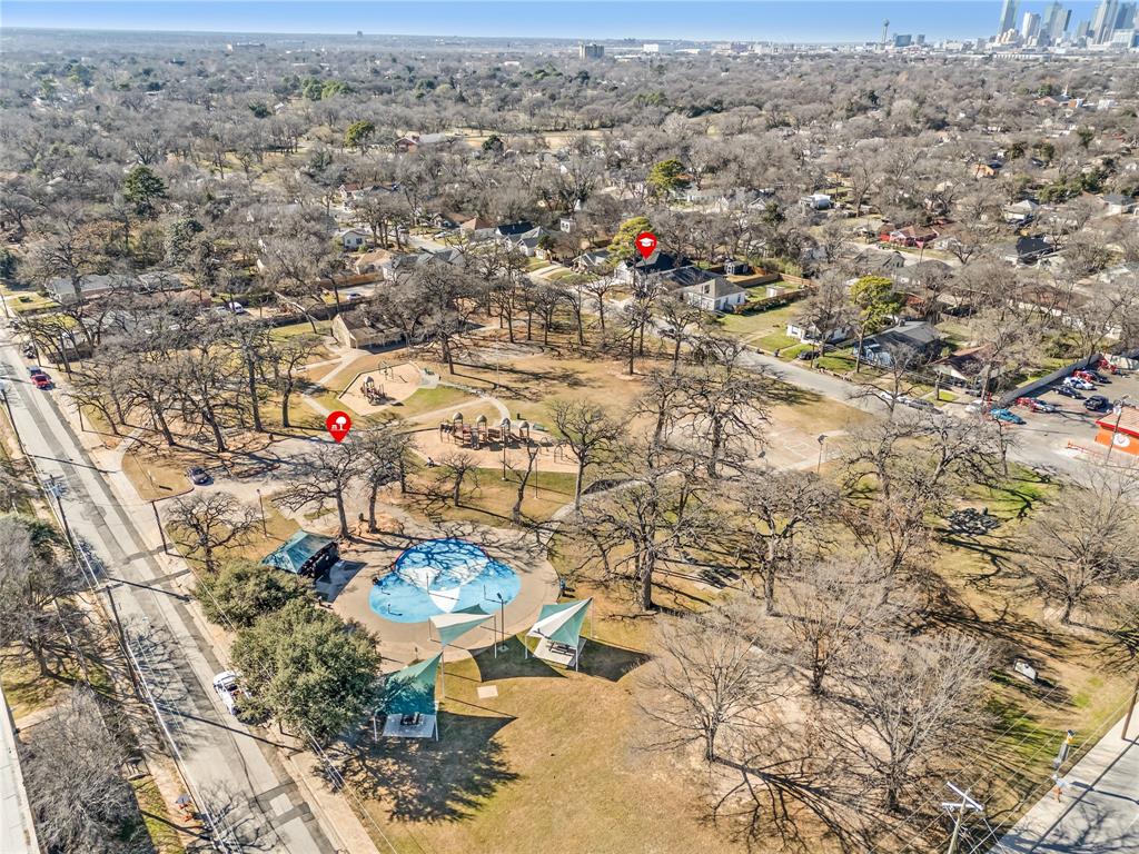 3323 Reed Lane Dallas, TX 75215 - Photo 31 of 33 an aerial view of residential houses with outdoor space