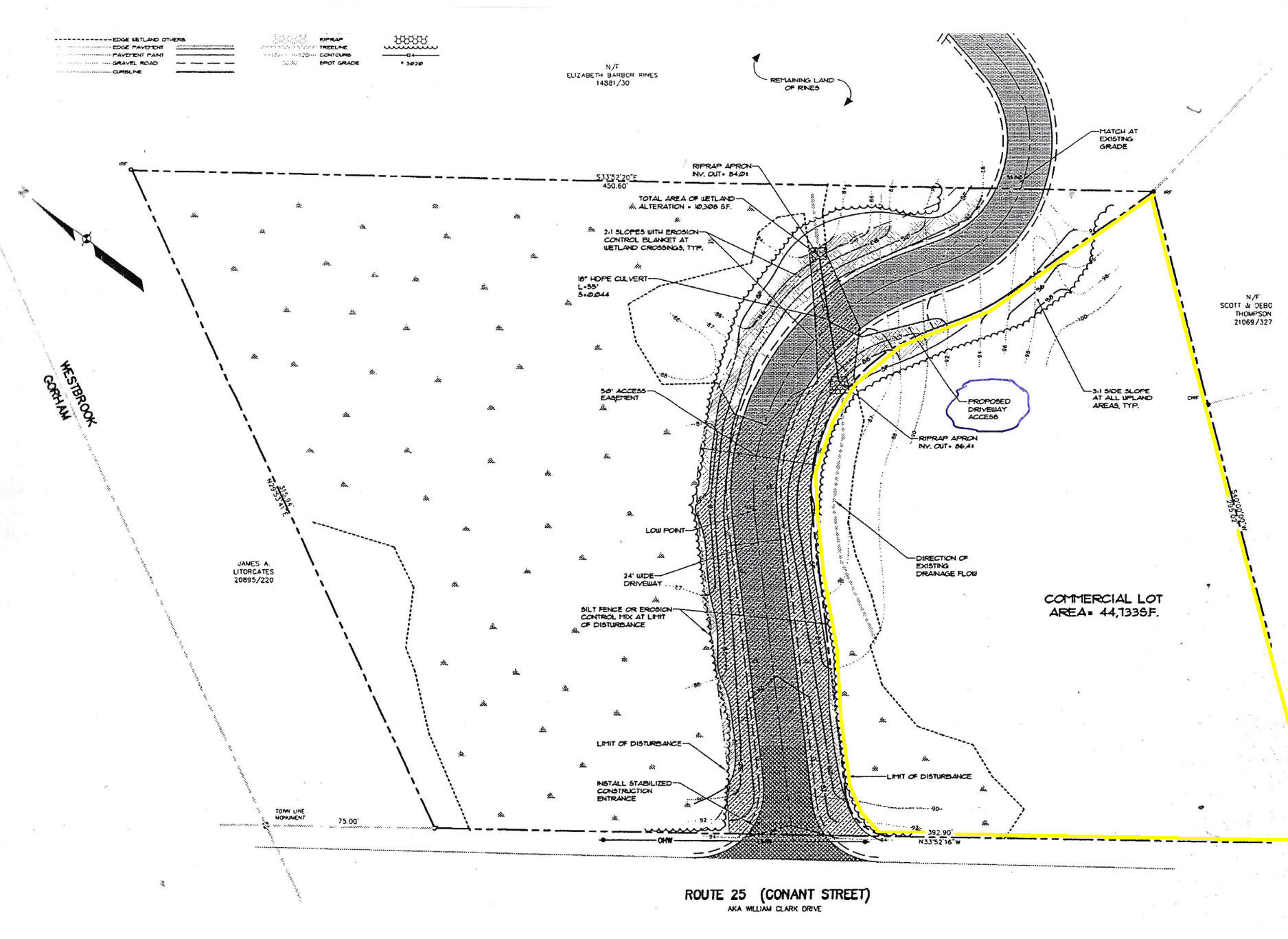 0 Conant Street Westbrook, ME 04092 - Photo 7 of 10 Conant Street Proposed Lot JPG
