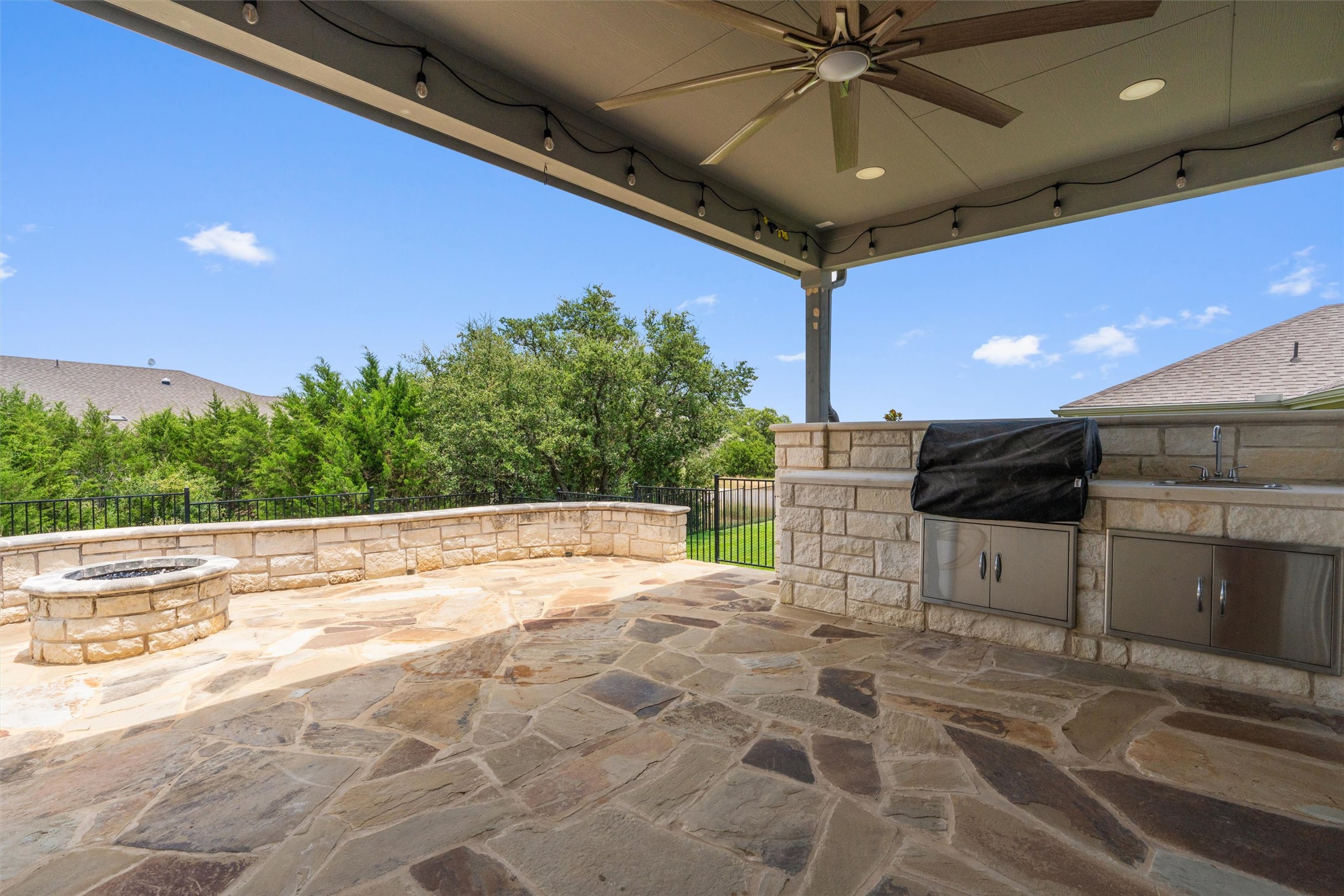 202 Spanish Star Street Georgetown, TX 78633 - Photo 1 of 32 a view of an chairs and table in the patio