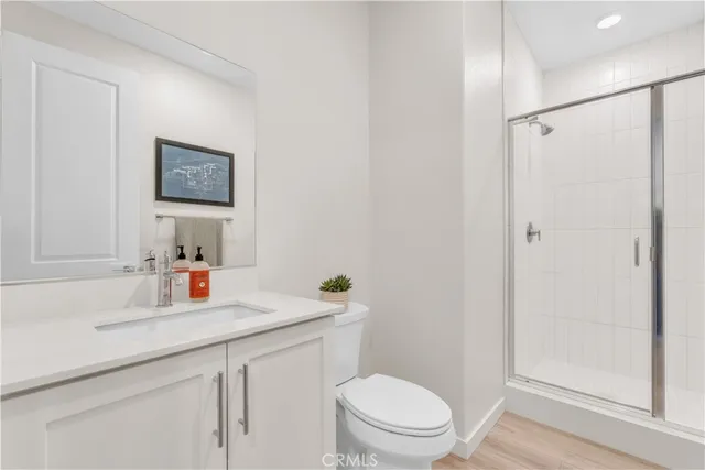 a view of snow on the road