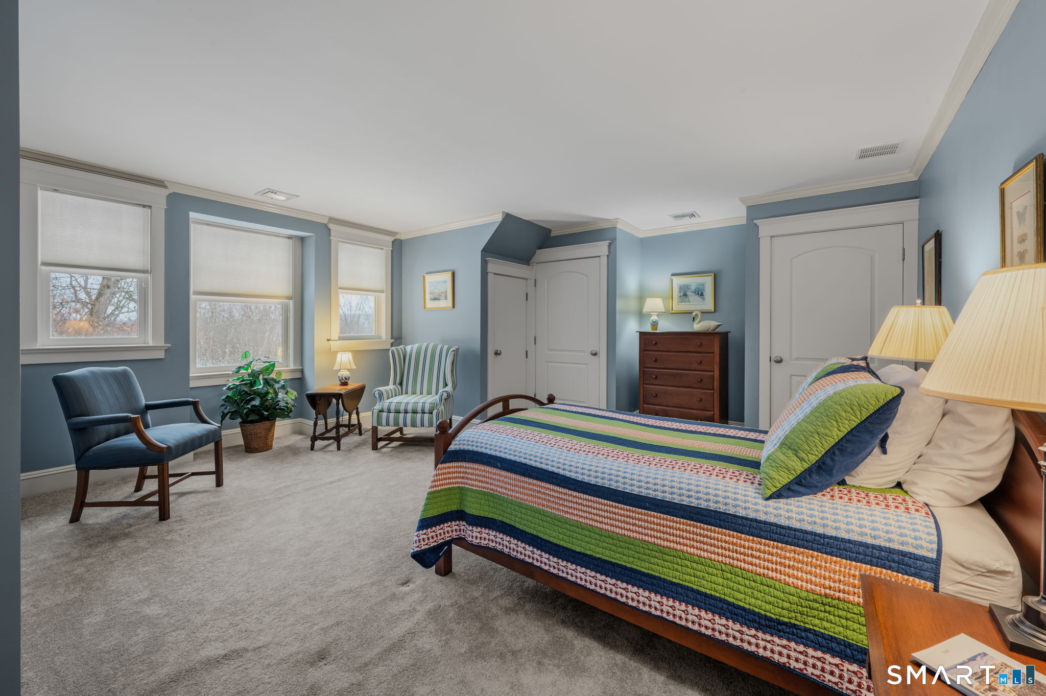 108 Westbrook Road Essex, CT 06409 - Photo 6 of 40 a bedroom with furniture and a window