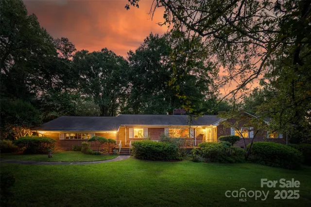 a view of a big yard