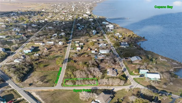 a view of a lake with an outdoor space