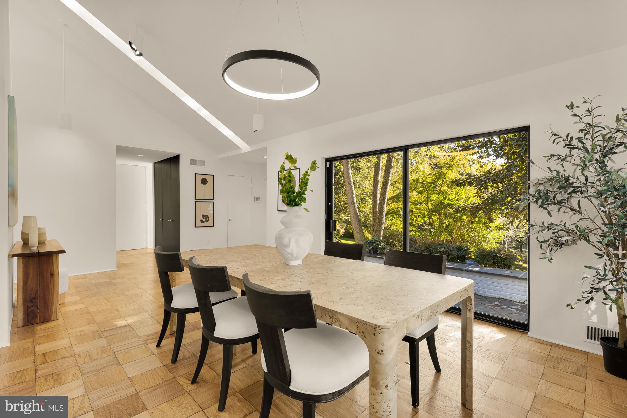 3524 Williamsburg Lane Northwest Washington, DC 20008 - Photo 14 of 49 a view of a dining room with furniture and window