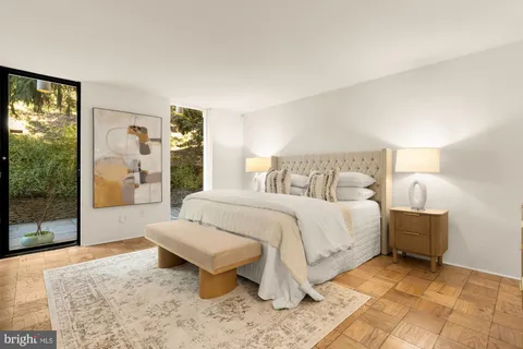 a view of a porch with a bench