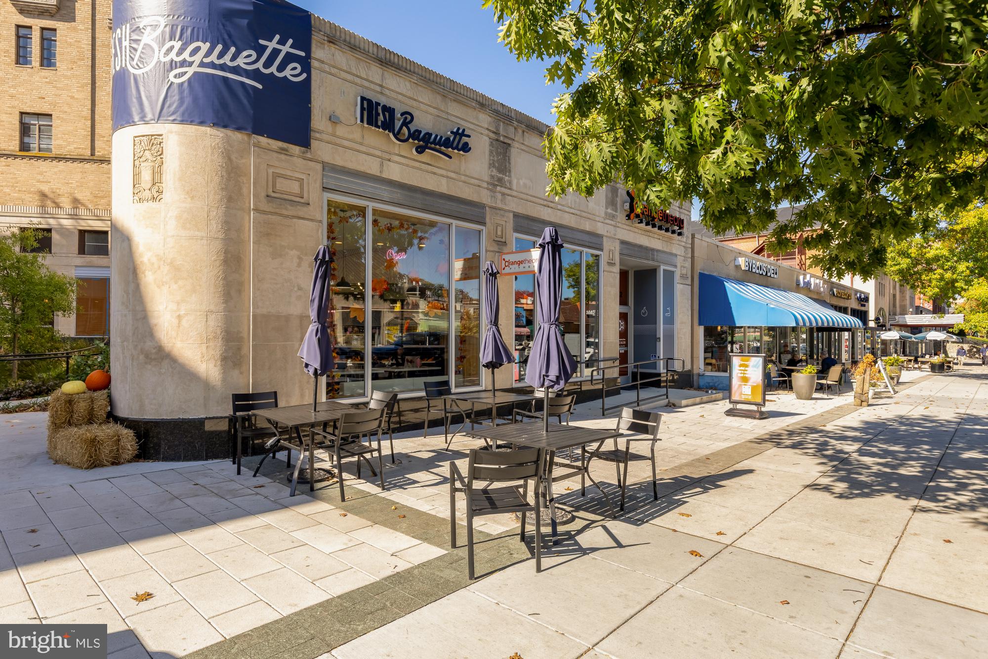 3524 Williamsburg Lane Northwest Washington, DC 20008 - Photo 45 of 49 a view of a dinning tables and chairs in a patio