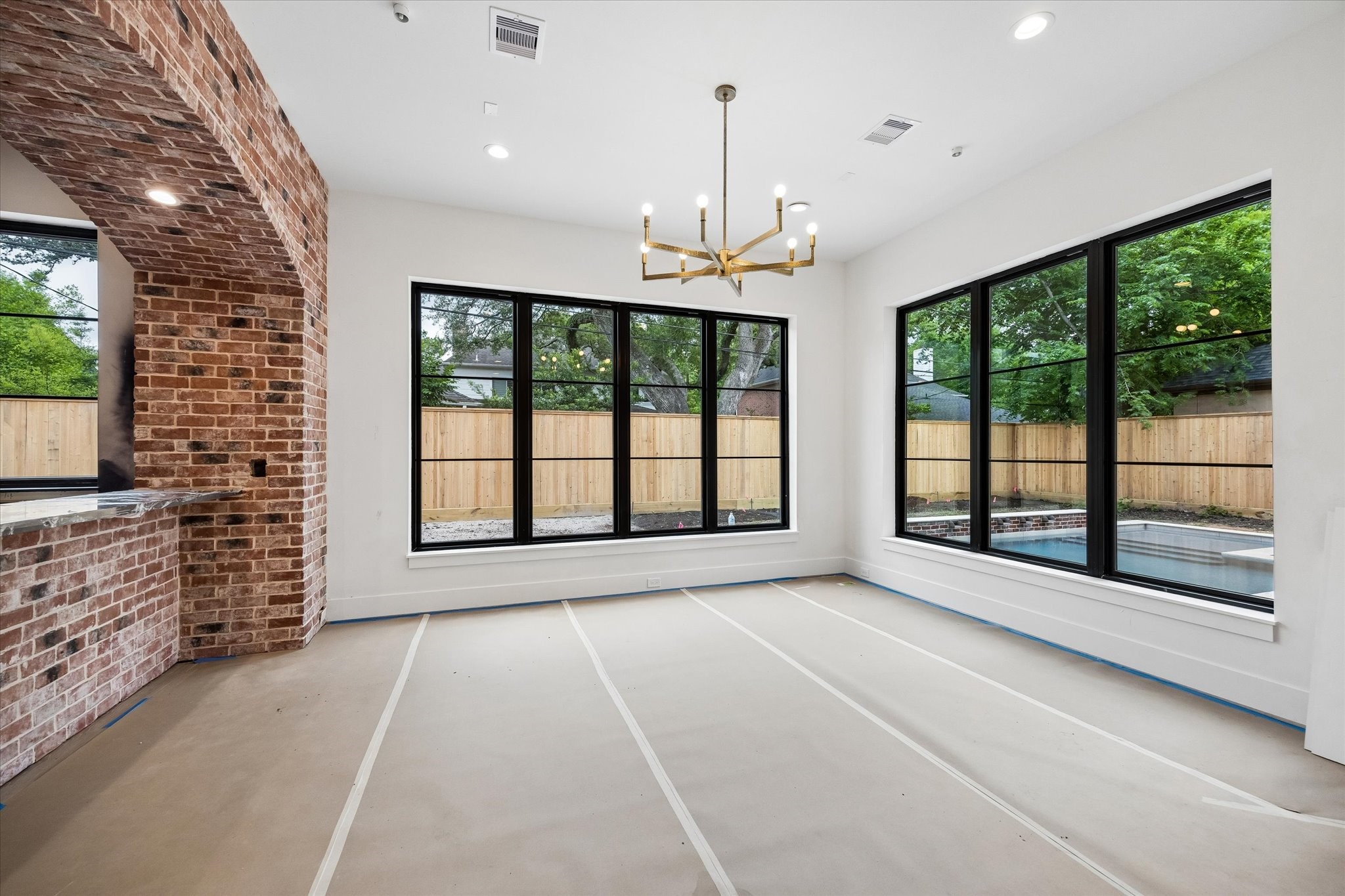 1328 Mickey Way Spring Valley Village, TX 77055 - Photo 9 of 26 Charming dining room overlooking backyard. Pictured April 2026.