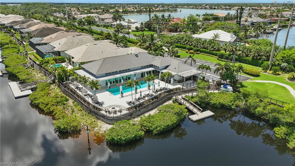 17218 Hidden Estates Circle Fort Myers, FL 33908 - Photo 48 of 50 an aerial view of a house with a lake view
