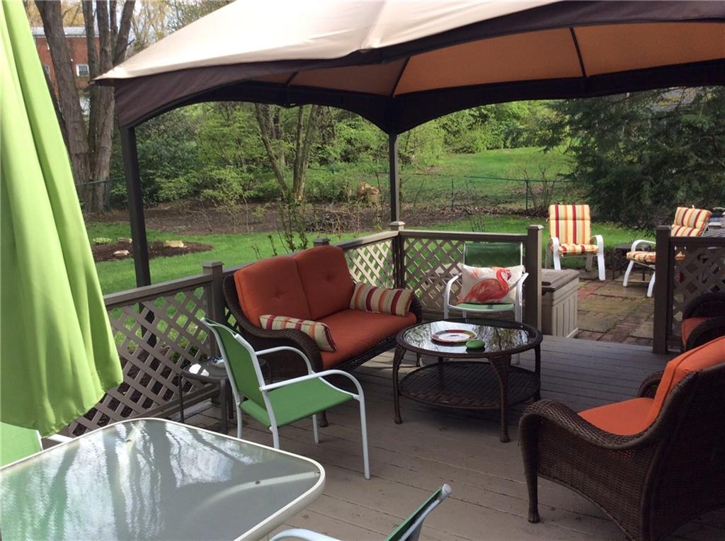 1421 Mayview Road Pittsburgh, PA 15241 - Photo 23 of 25 Outside enjoyment abounds on the Deck off the dining room.