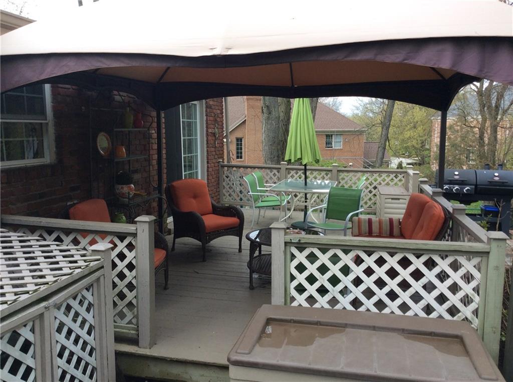 1421 Mayview Road Pittsburgh, PA 15241 - Photo 24 of 25 The Sellers will leave the canopy so you may enjoy the Deck rain or shine.