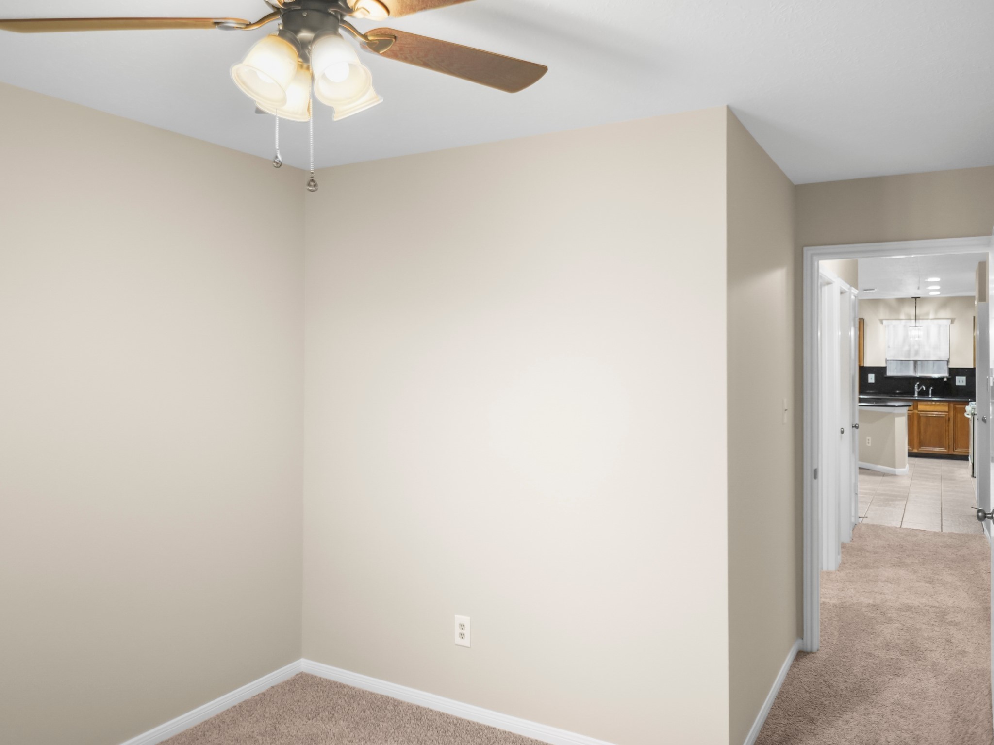 19623 Westbridge Lane Spring, TX 77379 - Photo 45 of 48 a view of a hallway with a chandelier