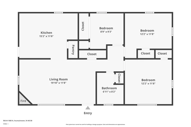 $200,000 | 956 West 1085 North, Fountaintown, IN 46130